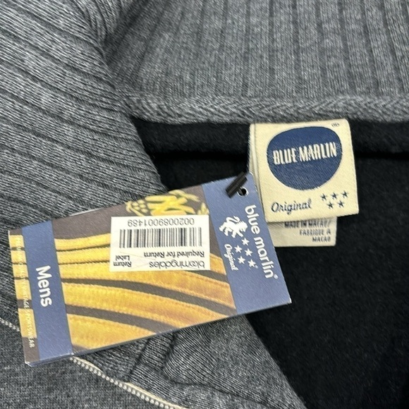 Vintage Blue Martin Original Barcelona zip front Sweatshirt - Picture 9 of 9